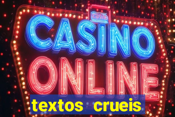 textos crueis demais pdf